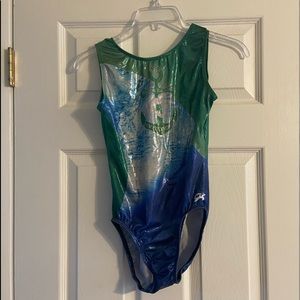 size small gymnastics leaotard